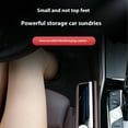 thumbnail image 3 of Tunhigl Car Seat Gap Storage Organizer Compact Leather Storage Solution for Small Items Universal Fit for All Vehicles Black, 3 of 9