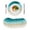 Green, variant on 15 Inch Round Placemats Set of 6, Blue Summer Beach Non Slip Heat Insulation PP Table Mats, Nautical Coastal Beige Seaside Washable Place Mats for Kitchen Dining Party Table Decor