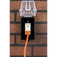 thumbnail image 4 of UltraPro, Black, Outdoor Electrical Outlet Cover, Single Gang, Weatherproof Enclosure, Rated for Wet Locations, 49204, 4 of 10