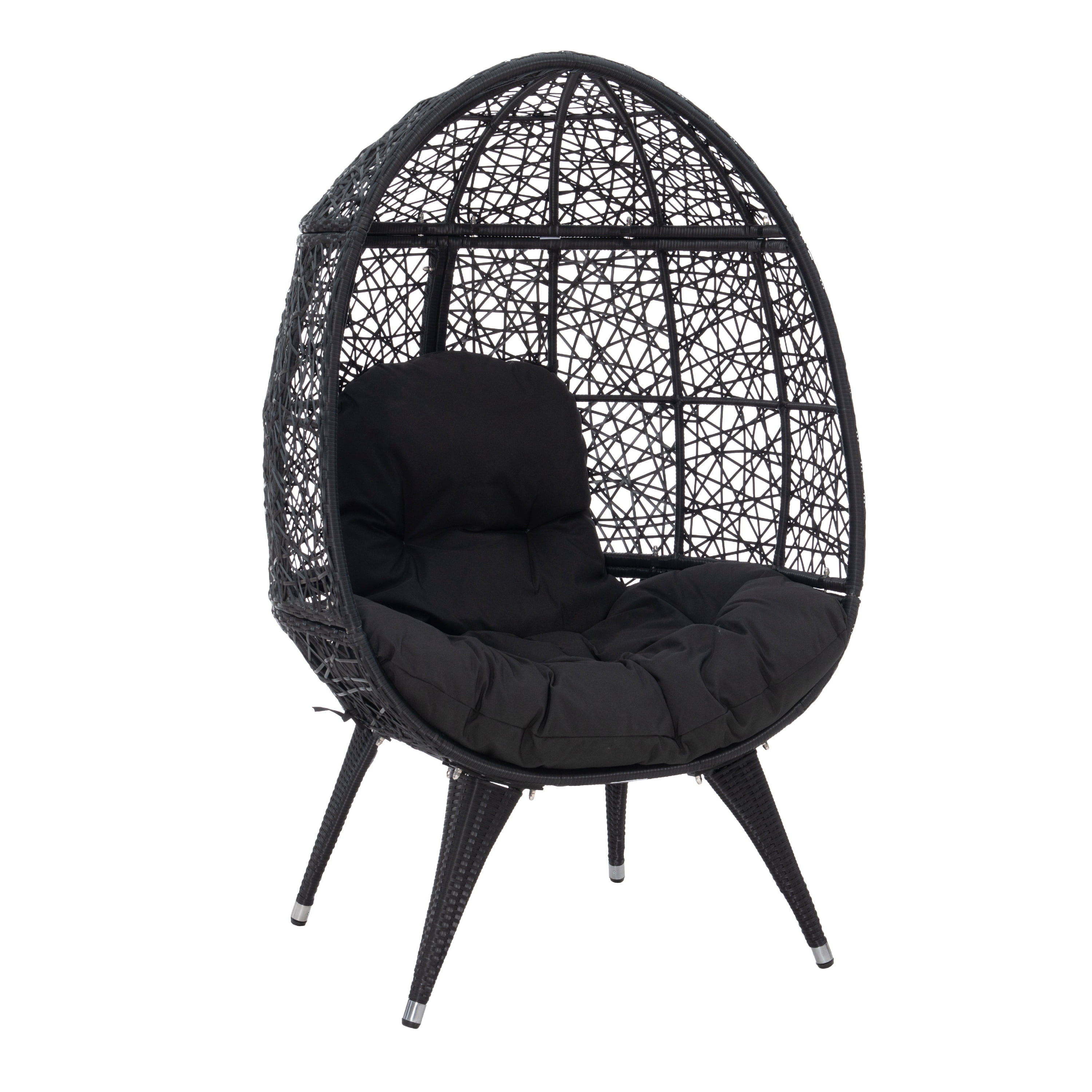 Black Rattan Egg Chair seeds.yonsei.ac.kr
