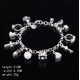 thumbnail image 3 of Moderna pulsera con 13 colgantes para mujer, accesorios de moda, 3 of 6