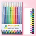 thumbnail image 1 of AKEGAMN Clearance! Glitter Gel Pens 12 Colors Gel Pens For Coloring Metallic Colorful Pen Tip Markers Colored Gel Pens For Adult Coloring Books Pen Roll Pens 5ml PLENTY OF INK FOR CREATIVITY - gel p, 1 of 6