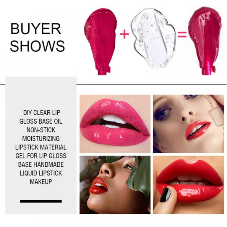 Beauty Lip Gloss Pigment Lip Gloss Base Lip Gloss Base Lip Plumper Makeup  Glitter Lipstick Mineral Oil Clear Peel Off Lip Gloss - Lip Gloss -  AliExpress