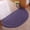 Purple, variant on Half Moon Rug,Half Circle Rug,Kitchen Rugs for Floor,Non Slip Washable Kitchen Mats,Absorbent Standing Rug,Soft Throw Rug,Easy To Clean Half Circle Carpet