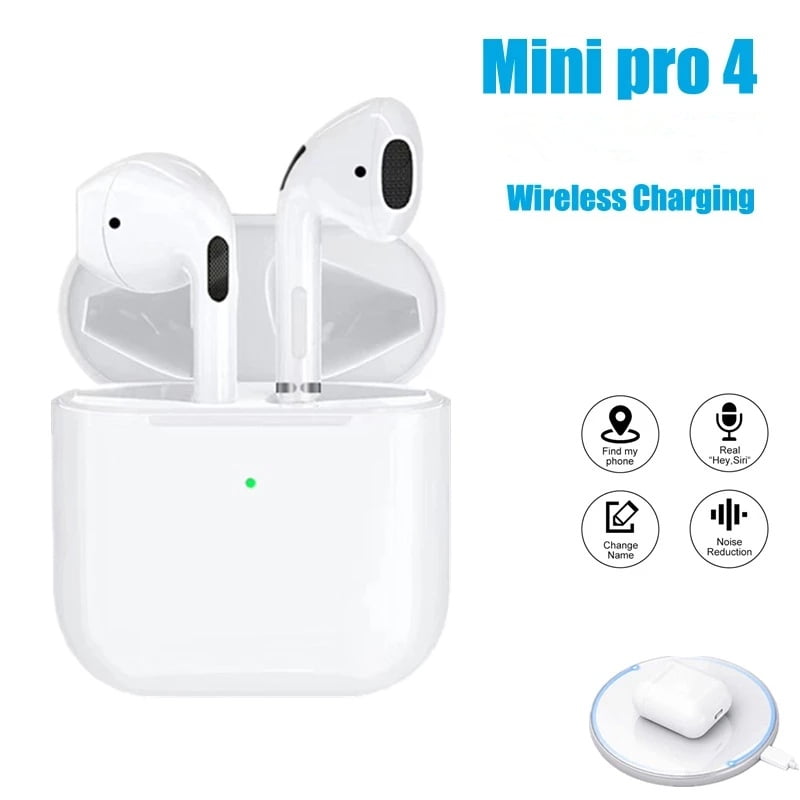 TWS Mini Pro 4 Wireless Bluetooth Auto Pairing Touch Control Stereo Air-Pods Earbuds Earphones iPhone Samsung | Canada