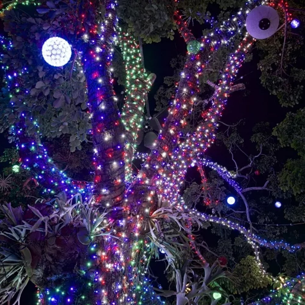 Christmas Tree Decoration Lights Custom LED String Lights App Remote Control D Y 