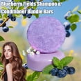 thumbnail image 2 of Blueberry Fields Shampoo & Conditioner Bundle Bars for Hair Thinning, 2 of 8