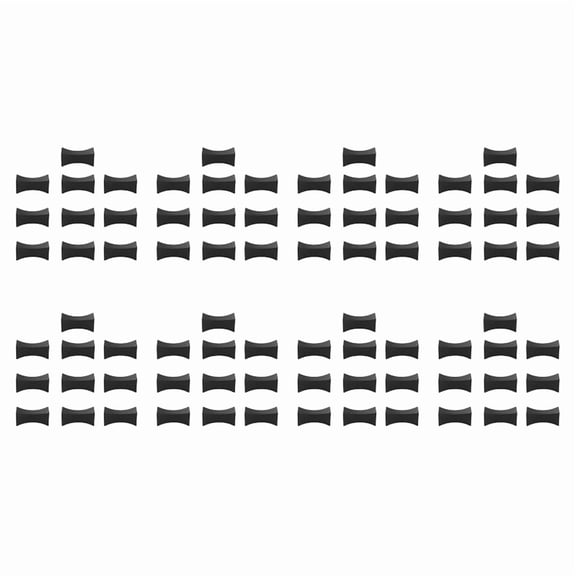 80 x Chopstick Rest-Black