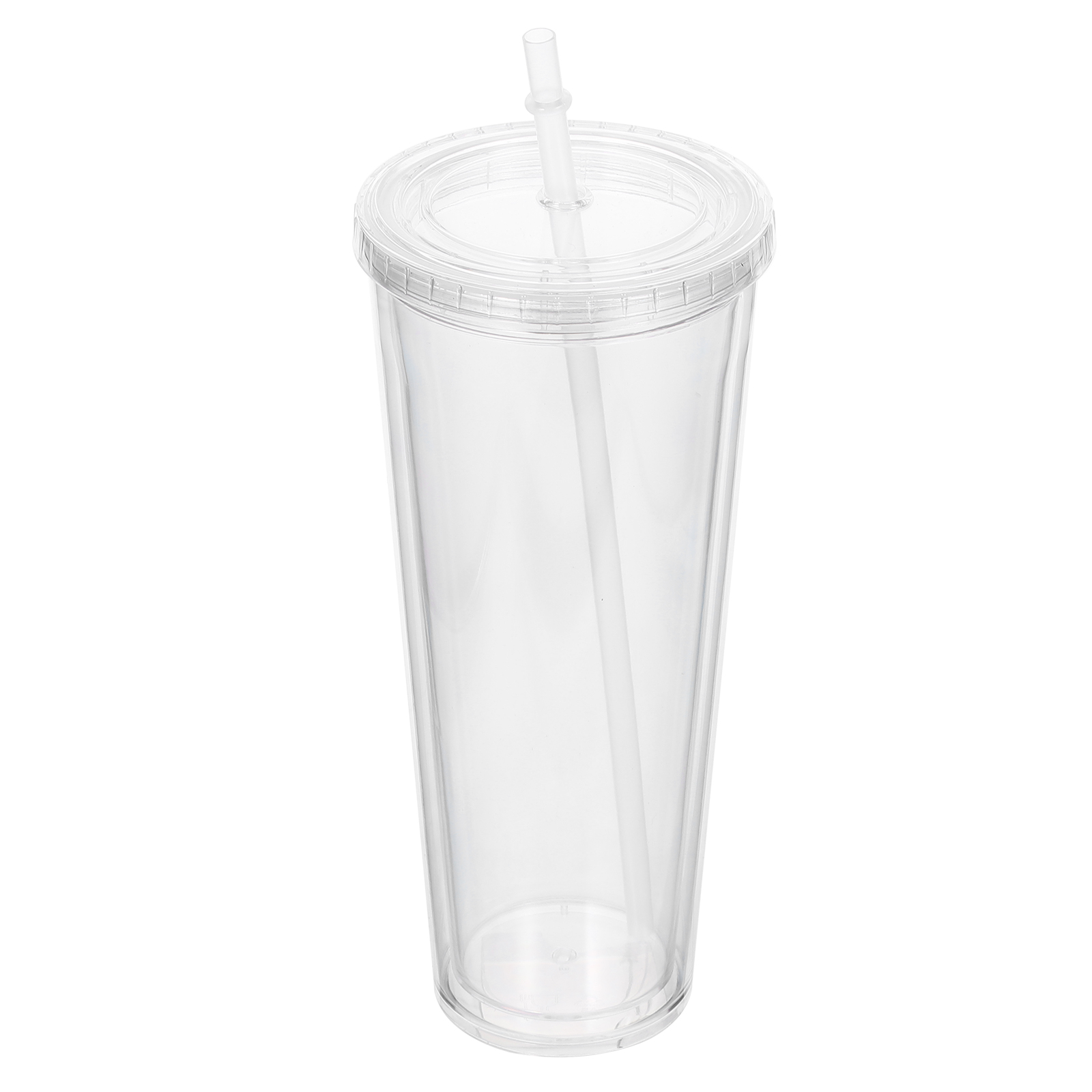Cup Tumbler Straw Cups Double Water Wall Travel Coffee Drinking