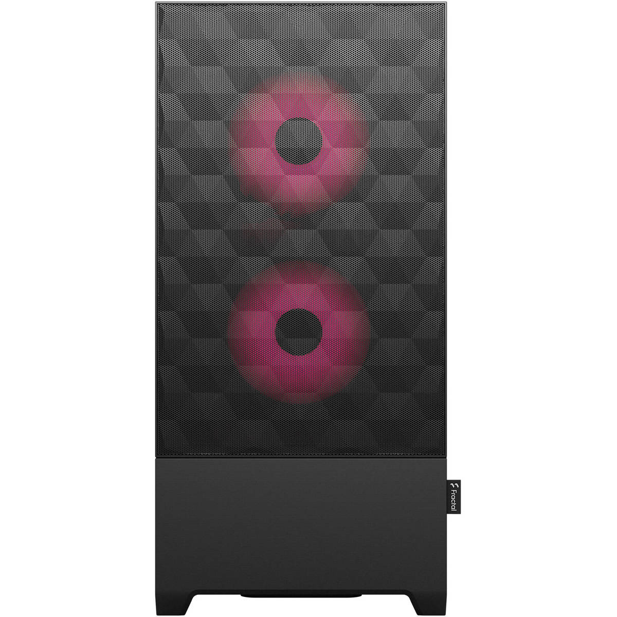 Fractal Design Pop Air RGB Black Magenta Core TG ATX High-Airflow Clear Tempered Glass Window Mid Tower Computer Case