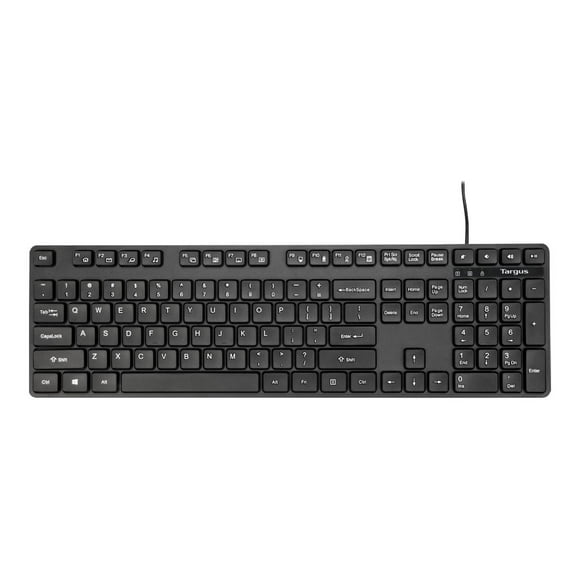 Targus USB Wired Keyboard - Keyboard - USB - QWERTY - US - black