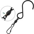 thumbnail image 4 of Swivel Hook Clips, 10 Pack Rotating Stainless Steel S-Hooks Swivel Hooks Clips Spinner Chimes, 4 of 5
