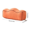 thumbnail image 2 of Almohada de apoyo para piernas durante el embarazo | Cojín de espuma viscoelástica con funda extraíble y lavable | Alivia el dolor de espalda y cadera para futuras mamás, 2 of 6