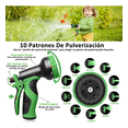 thumbnail image 3 of Manguera De Jardín Expandible De 7.5 M Con 10 Funciones Xtellar Verde Oscuro, 3 of 3
