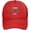 Red, variant on Wings Angel Parkinson's Disease Awareness Baseball Cap Women Men Dad Hat Golf Cowboy Hat Trucker Hat