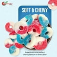 thumbnail image 5 of NY SPICE SHOP Red, White, and Blue Gummy Rings - 3 Pound - Red, White, and Blue Candy - 4th of July Candy - Patriotic Candy - Memorial Day Candy, 5 of 7