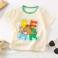 thumbnail image 6 of OVAFBAU Boys Short Sleeve T Shirts Kids Summer Tops Toddler Unisex T Shirt Graphic Short Sleeve Versatile Sleeveless Tops, 6 of 8