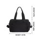 thumbnail image 3 of Bolsa de nailon de gran capacidad para gimnasio, viajes y uso diario: bolso bandolera con correa ajustable, múltiples bolsillos, ligero y duradero., 3 of 6