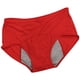 thumbnail image 1 of Ropa interior menstrual Prolriy para mujer, bragas a prueba de fugas, ropa interior femenina, pantalones de cintura fisiológica, ropa interior de algodón para mujer, ropa interior femenina roja XL, 1 of 3