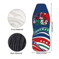 thumbnail image 7 of XYZCANDO USA Canada Mexico Car Seat Covers 2 Pcs Automobile Front Seat Covers for Men Protection Interior Accessories Compatible with Most Cars SUV and Sedan, 7 of 7
