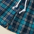 thumbnail image 6 of TOWED22 Infant Toddler Baby Boy Summer Outfits 2pcs Round Neck Short Sleeve Shirt Tee Dinosaur Graphic Pocket Shorts Clothes(Sky Blue,8-9 Y), 6 of 9