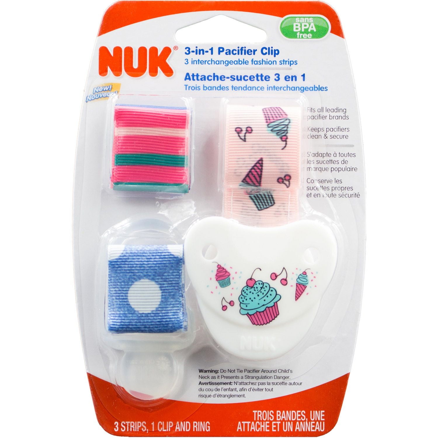 Attache-sucette NUK