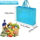 thumbnail image 4 of Paquete de 22 bolsas de regalo reutilizables, bolsas plegables tipo tote, ideales para viajes, fiestas de cumpleaños, vacaciones y supermercados., 4 of 5