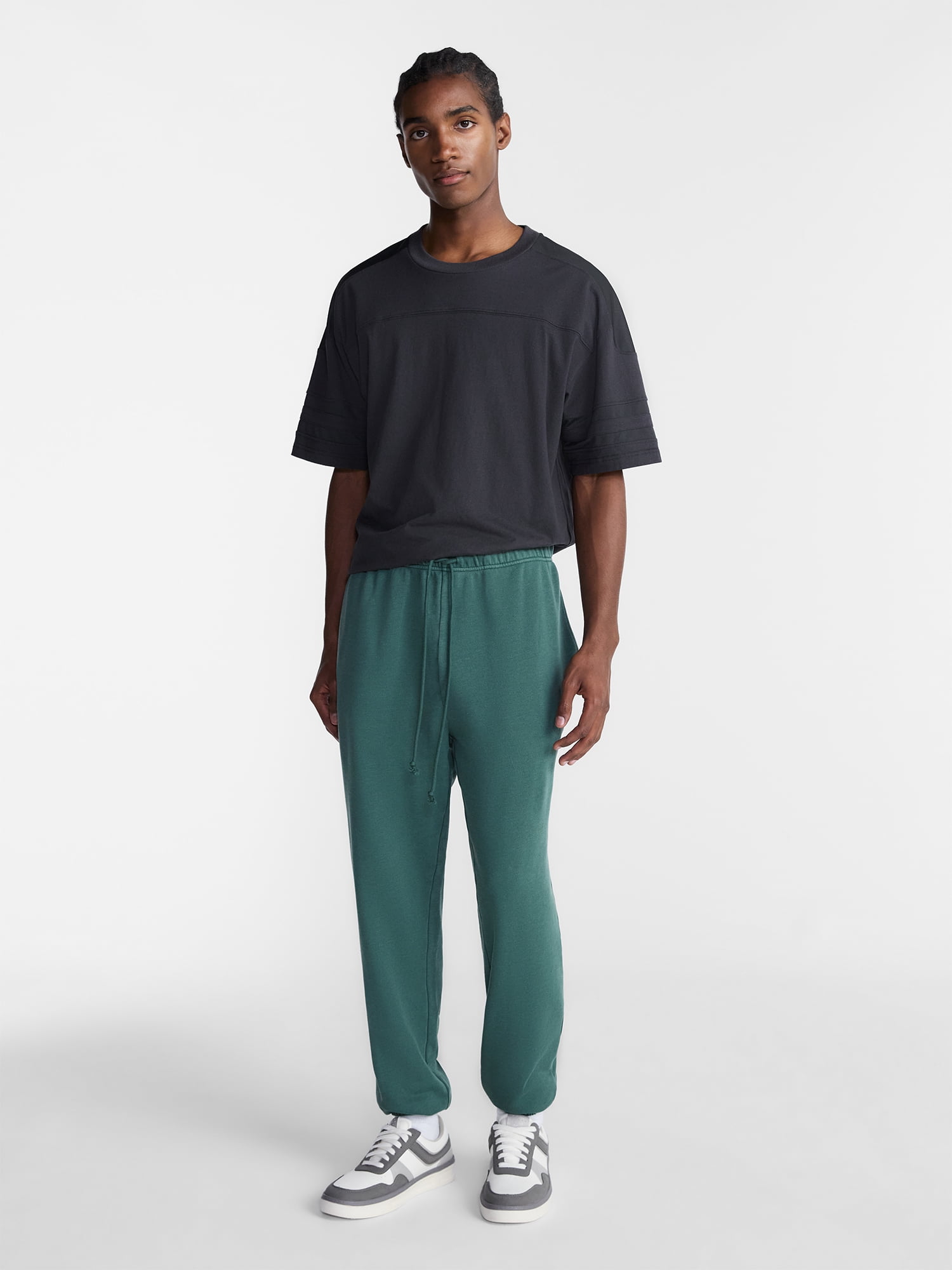 No Boundaries Soft Fleece Jogger Sweatpants, 30'' Inseam, Men's XS-4XLT