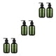 thumbnail image 1 of Bewildely Dispensador de jabón espumoso, botellas con bomba, botella de detergente líquido, desinfectante de plástico PET, verde para No.1 3piezas, 1 of 6