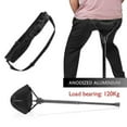 thumbnail image 2 of Portable Stool Height Adjustable Seat Retractable Outdoor Fishing Chair With 3 Gear, 2 of 5