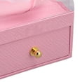 thumbnail image 2 of Suodoka Elegant Rose Ring Box Multi Purpose Velvet Flower Case for Proposal Wedding and Jewelry Storage, 3.1 Inches / 8.0 cm, Pink, 2 of 9