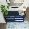 thumbnail image 6 of Plank+Beam Classic 6-Drawer Dresser, Blue, 6 of 8