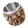 thumbnail image 4 of Skull Skull Mug Jug Medieval Skull Drinking Mug Without , B B, 4 of 7