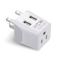 thumbnail image 3 of Adaptador de enchufe europeo Ceptics con USB-C 30W PD y QC 3.0-2, 3 of 7