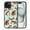 English Bulldog Funny Playful Postures, variant on WIRESTER Shockproof Soft Rubber Cover Case for Apple iPhone 15 6.1" 2023, Siberian Husky Funny Playful Postures On Light Blue Background