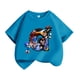 thumbnail image 3 of Nuevas camisetas de Sonics para niños, camisetas de algodón con letras impresas de Anime de la A a la Z, ropa de moda para niños y niñas, camisetas de verano, regalo de cumpleaños, 3 of 5
