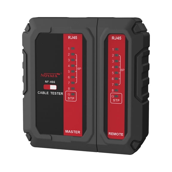 Network Cable Tester,Poe Wire Checker Stp Cable Continuity Tester Poe Wire Utp Stp Cable With Network Cable Tester Rj45/rj11/r]12/cat5/cat6/cat7 Utp Wire Utp Wire Tool Checker Receiver Utp