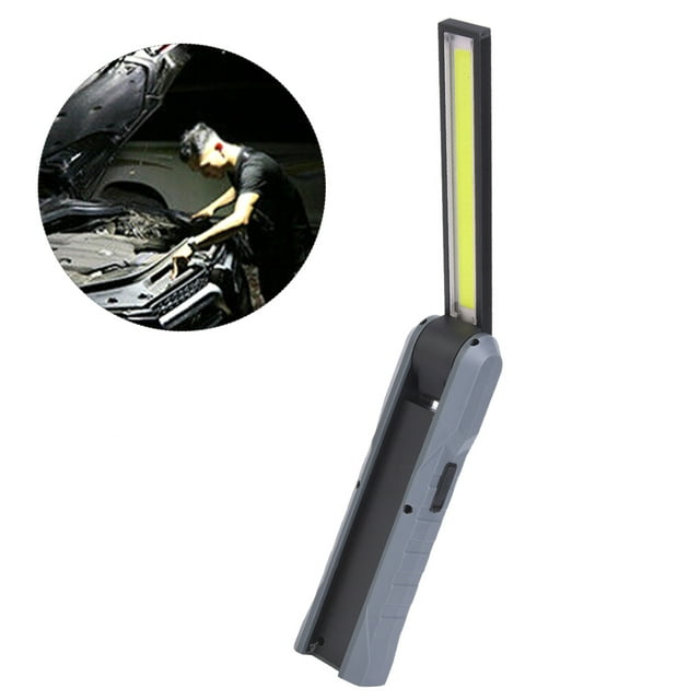 LAFGUR Portable Work Lamp,Camping Lamp,COB LED Foldable Work Light Flashlight With Tail Magnet Emergency Camping Portable Maintenance Work Lamp USB Charging