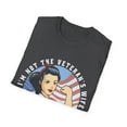 thumbnail image 5 of Not the veteran's wife I am the Veteran Woman USA Tshirt, 5 of 7