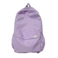 thumbnail image 1 of New Simple Classic Backpack Teens Girls Student Large Capacity Bookbag (Black), 1 of 9
