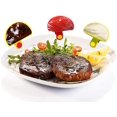 thumbnail image 3 of Juego de 8 platos de plástico de colores para servir patatas fritas y salsas, para especias, salsa de tomate, sal, vinagre vegetal, kétchup y patatas fritas, 3 of 5