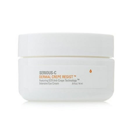 Serious Skincare Dermal Crepe Resist Eye Cream .5 fl. oz., Developed for dry, wrinkled, crepe paper-like skin around the eyes By Serious Skin