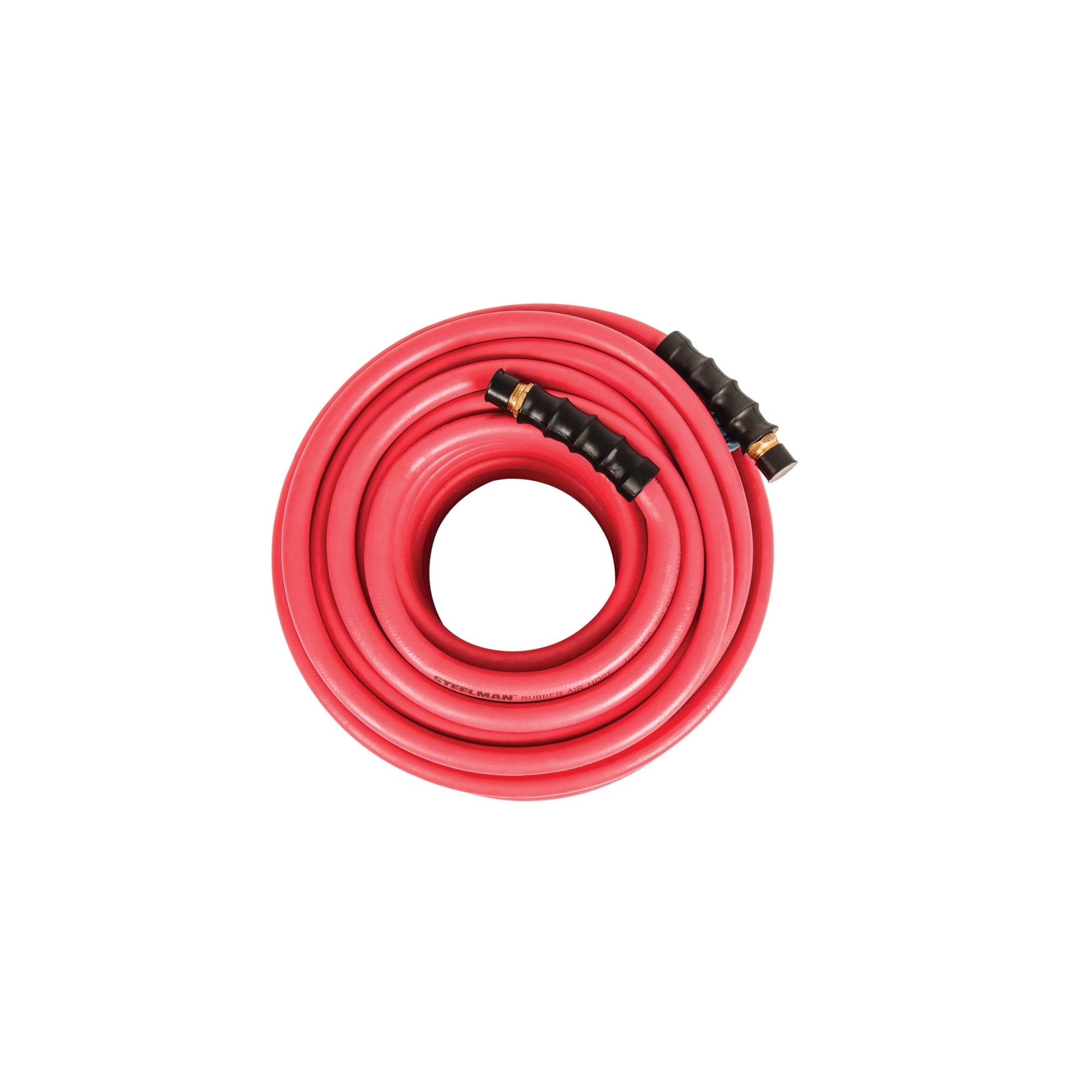 1/2" x 100 Ft Heavy Duty Air Hose Up to 300 PSI with Solid Brass MalebCouplings 
