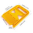 thumbnail image 4 of 28 piezas para carpintería Kit de tablero Loc de plumas extendidas herramienta de sierra de banco de madera ajustable, 4 of 6
