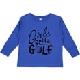 thumbnail image 3 of Inktastic Girls Gotta Golf Girls Long Sleeve Toddler T-Shirt, 3 of 5