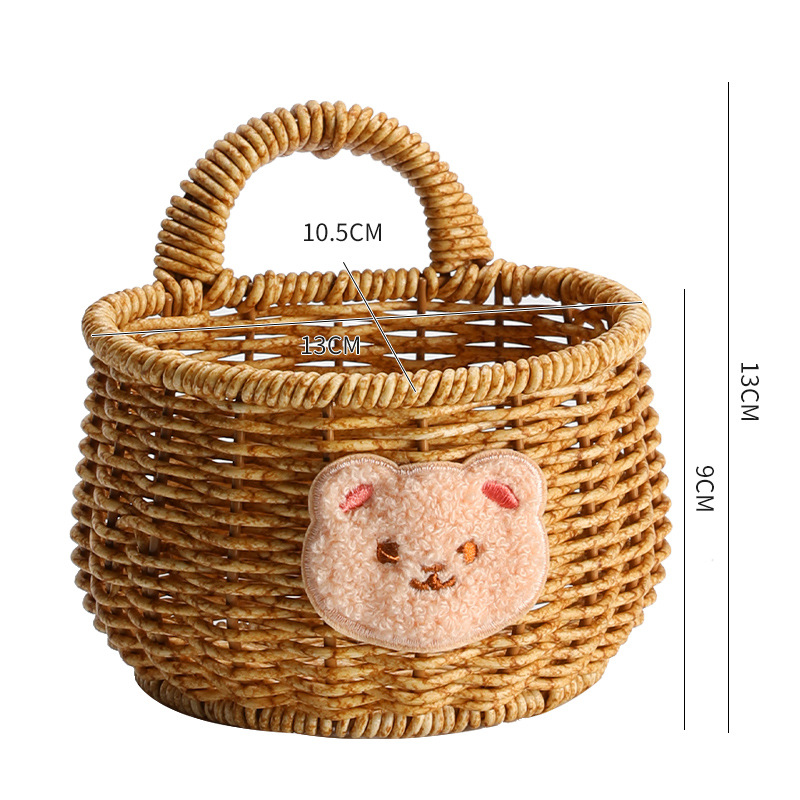 Woven Basket Fruits Storage Basket Small Basket Hanging Basket