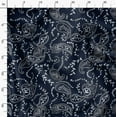thumbnail image 3 of Soimoi Poly Canvas Blue Fabric By the Yard - 56 Inch Wide - Paisley Pattern Fabric - Timeless and Intricate Designs for Fashion Printed Fabric, 3 of 6