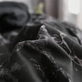 thumbnail image 3 of Black Marble Duvet Cover Set Modern Abstract Marbling Bedding Set for All Seasons Microfiber 1 Comforter Cover and 2 Pillowcases, 3 of 7