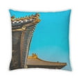 thumbnail image 2 of Ahgly Company Sites Forbidden City Outdoor Throw Pillow, 18 inch by 18 inch, 2 of 6