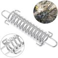 thumbnail image 3 of 4 Pieces Shade Sail Spring, Shade Sail Tensioner Spring, Shade Sail Tension Spring, Camping Tent Tension Spring, Steel Tent Spring Rope Buck, 3 of 4
